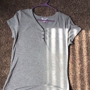 Gray shirt